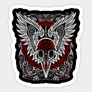 Badb Catha (Battle Crow) Sticker